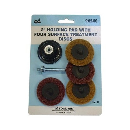 S&G Tool Aid HOLDING PAD 2" w/4 SURF TREAT DISCS SG94540